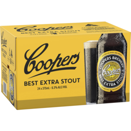 Photo of Coopers Stout Bottle 24*375ml