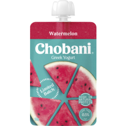 Photo of Chobani Greek Yogurt Watermelon Limited Batch 140g