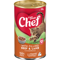Photo of Chef Cat Food Can Beef & Lamb