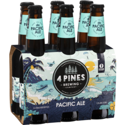 Photo of 4 Pines Pacific Ale Bottle 330ml 6 Pack