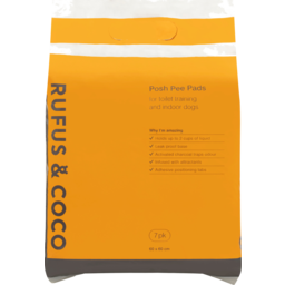 Photo of Rufus & Coco Posh Pee Pads For Toilet Training And Indoor Dogs 7 Pack