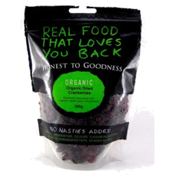 Photo of Organic Dried Cranberries