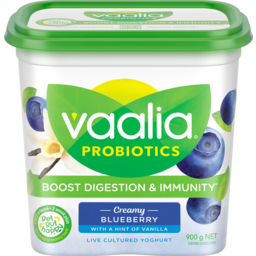 Photo of Vaalia Probiotic Yoghurt Blueberry 900g