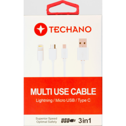 Photo of Techano Multi 3 In 1 Cable