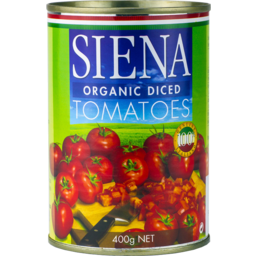 Photo of Siena Organic Diced Tomatoes 400g