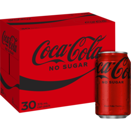Photo of Coca-Cola No Sugar Soft Drink Multipack Cans 30.0x375ml