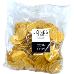 Photo of J&Co Corn Chips Round 500G