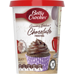 Photo of Betty Crocker Creamy Deluxe Chocolate Frosting 400g