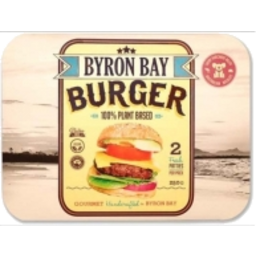 Photo of Byron Bay Plant Based Burger 250g 2pk
