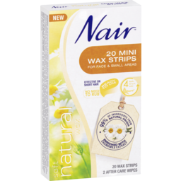 Photo of Nair Soft Natural Wax 20 Mini Strips 