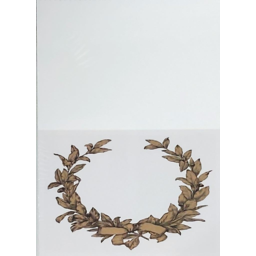 Photo of Place Card, Gold Wreath 225-pack