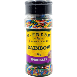 Photo of Gfresh Rainbow Sprinkles 78gm