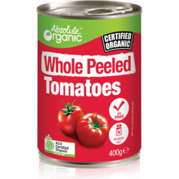 Photo of Absolute Organic Whole Peeled Tomatoes 400g