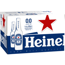 Photo of Heineken 0.0 Non-Alcoholic Bottle Carton