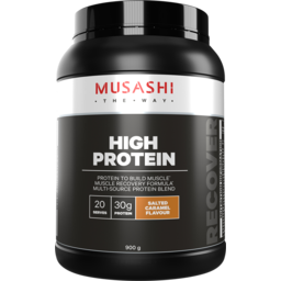 Photo of Musashi High Protein Powder Salted Caramel 900g