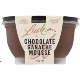 Photo of Lush Desserts Co. Dark Chocolate Ganache Mousse 250g