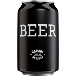 Photo of Garage Project Black Beer 330ml Can Carton