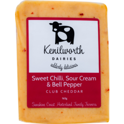 Photo of Kenilworth Sweet Chilli Sour Cream & Bell Pepper Club Cheddar Cheese