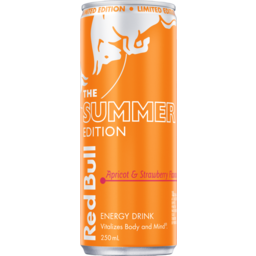 Photo of Red Bull Energy Drink Apricot Strawberry Summer Edition 250ml