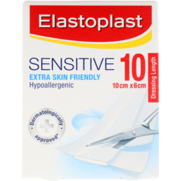 Photo of Elastoplast Dressing Sensitive 6cm X 10cm 10 Ea