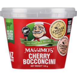 Photo of Massimos Cherry Bocconcini 125g