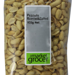 Photo of The Market Grocer Peanuts Salted 500gm