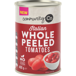 Photo of Community Co. Whole Peeled Tomatoes 400gm