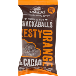 Photo of Tom & Luke Salted Zesty Orange & Cacao Snackaballs