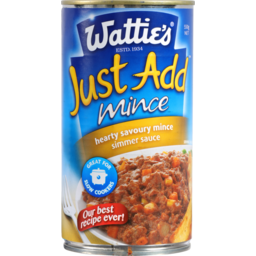 Photo of Wattie's Just Add Meal Base Savoury Mince 550g