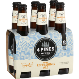 Photo of 4 Pines Brewing Company Extra Refreshing Ale 330ml 6 Pack