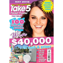 Photo of Take 5 Pocket Puzzler Magazine 
