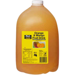 Photo of Black & Gold Drink Orange Mango 4l