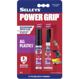 Photo of Selleys Pwr Grip A Plstc Glue 3ml