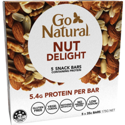 Photo of Go Natural Nut Delight The Original Chopped Bars 5 Pack 175g