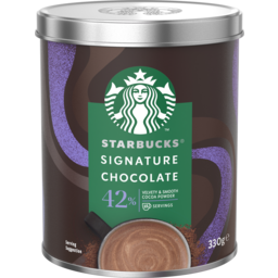 Photo of Starbucks Signature Chocolate 42% Cocoa Powder 330g Tin
