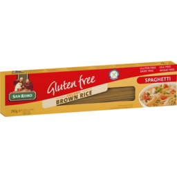Photo of San Remo Gluten Free Brown Rice Spaghetti 250g