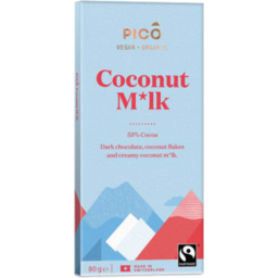 Photo of Pico Chocolate Vegan Organic Coconut Milk 80g