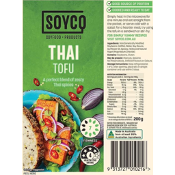 Photo of Soyco Tofu Thai Style 200g