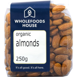 Photo of Wholefoods House Almonds Organic 250g