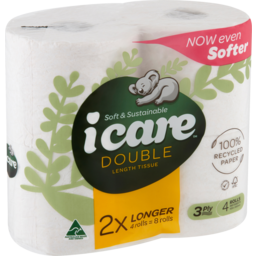 Photo of I-Care Toilet Roll Double Length