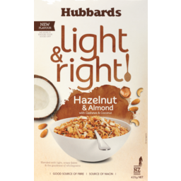 Photo of Hubbards Light & Right Hazelnut & Almond 425g
