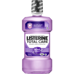 Photo of Listerine Total Care Antibacterial Mouthwash 6 In 1 Benefits 500ml