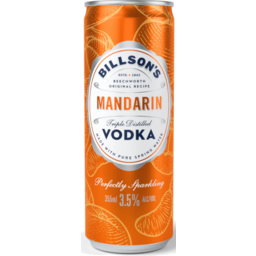 Photo of Billson's Vodka & Mandarin Can