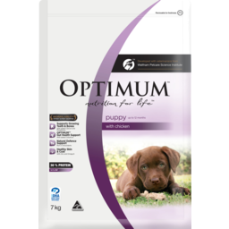 Photo of Optimum Puppy Up To 12 Months With Chicken Dry Dog Food 7kg
