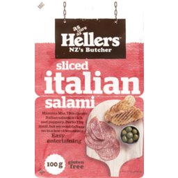 Photo of Hellers Salami Sliced Italian