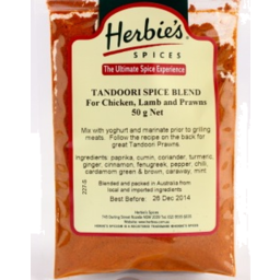 Photo of Herbies Tandoori Spice Mix 50g