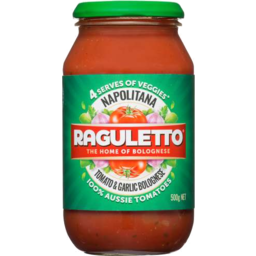 Photo of Raguletto Pasta Sauce Napolitana Classic Tomato 500g