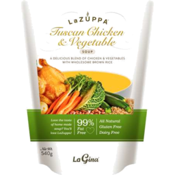 Photo of La Zuppa Tuscan Chicken & Vegetable With Wholegrain Rice 540g