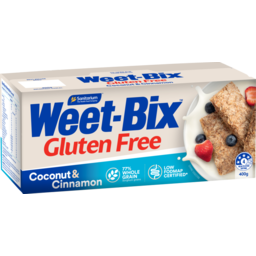 Photo of Sanitarium Weet-Bix Gluten Free With Coconut & Cinnamon Breakfast Cereal 400g 400g