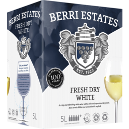 Photo of Berri Estates Fresh Dry White 5l 